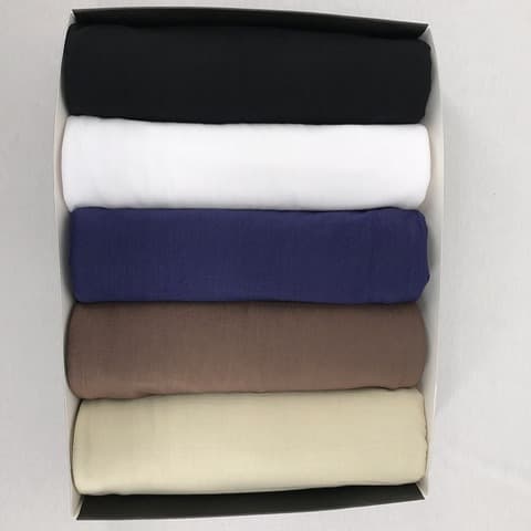 Custom Premium Bamboo Jersey Cotton Hijab — 4-Way Stretch — Bamboo / Cotton Jersey hijab wholesale OEM/ODM | QIUYAN